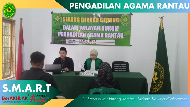 Di Desa Pulau Pinang kembali Sidang Keliling dilaksanakan