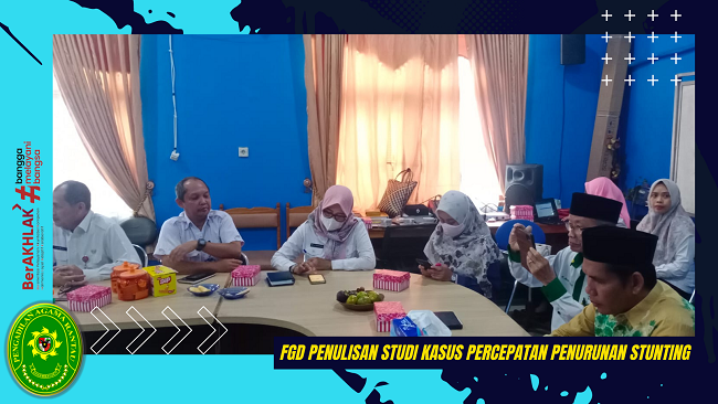FGD Penulisan Studi Kasus Percepatan Penurunan Stunting