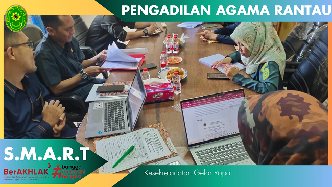 Kesekretariatan Gelar Rapat