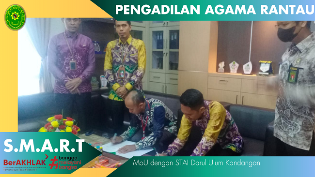 MoU dengan STAI Darul Ulum Kandangan