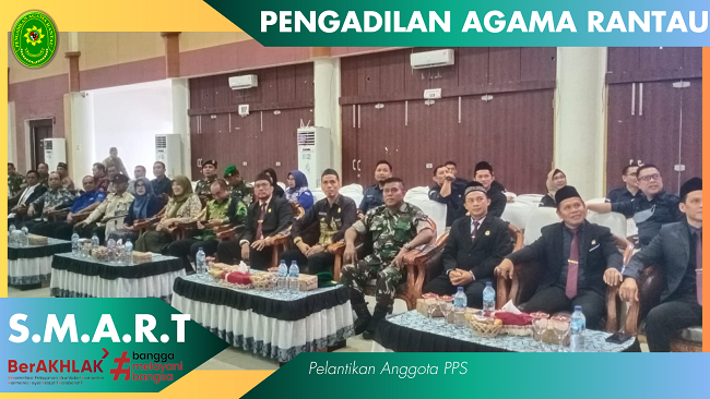 Pelantikan Anggota PPS