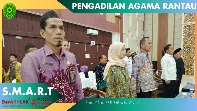 Pelantikan PPK Pilkada 2024