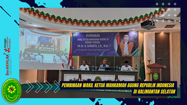 Pembinaan Wakil Ketua Mahkamah Agung Republik Indonesia 1