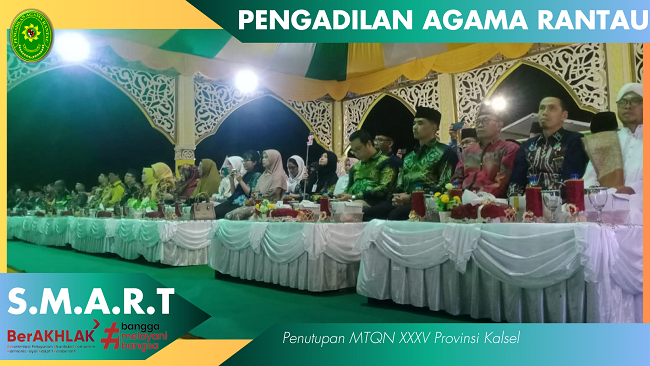 Penutupan MTQN XXXV Provinsi Kalsel 1