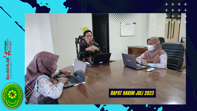 Rapat Hakim Juli 2023