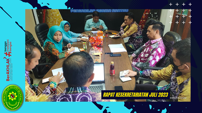 Rapat Kesekretariatan Juli 2023