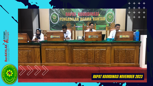 Rapat Koordinasi November 2023