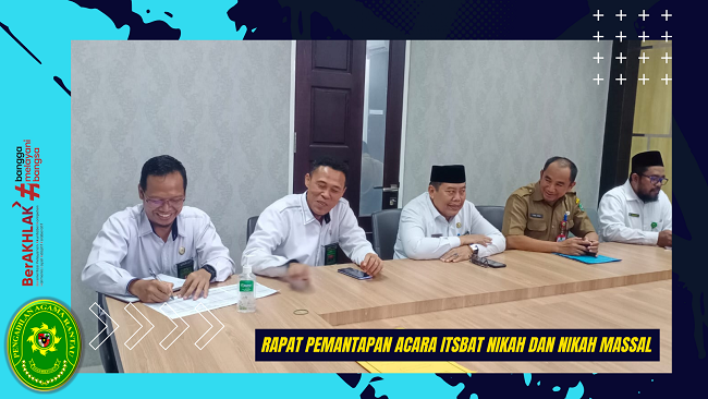 Rapat Pemantapan Acara Itsbat Nikah dan Nikah Massal