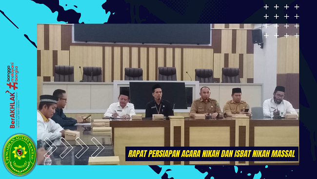 Rapat Persiapan Acara Nikah dan Isbat Nikah Massal