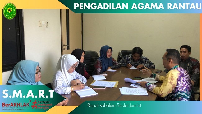 Rapat sebelum Sholat Jumat