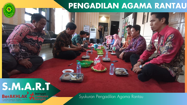 Syukuran Pengadilan Agama Rantau