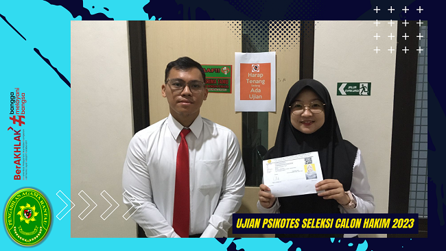 Ujian Psikotes Seleksi Calon Hakim 2023