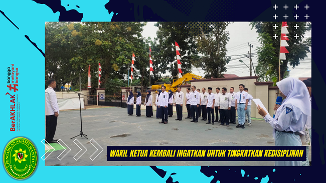 Wakil Ketua Kembali Ingatkan Untuk Tingkatkan Kedisiplinan