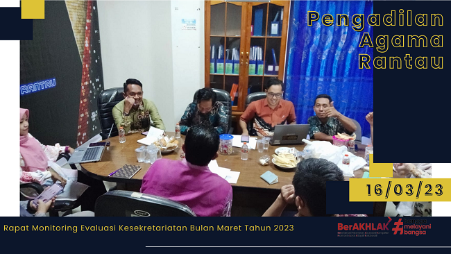 Rapat Sekre Maret 2023