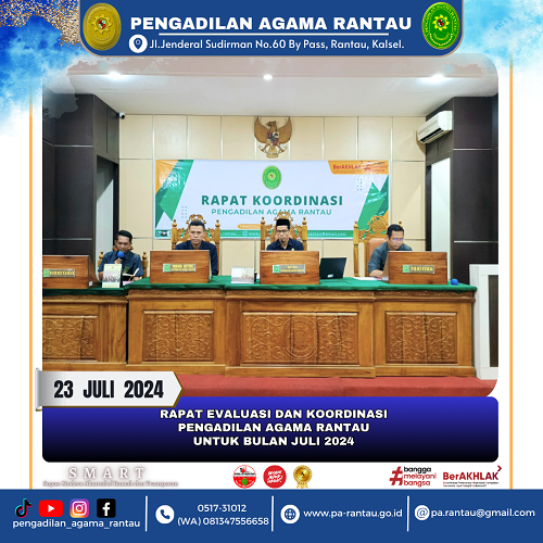 Rapat Koordinasi Juli
