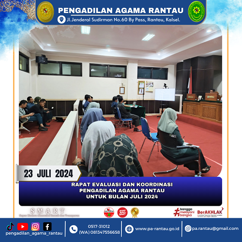Rapat Koordinasi Juli 6