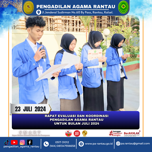 Apel Senin 220724