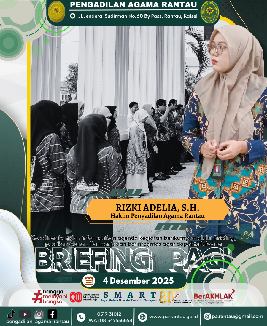 briefing kamis